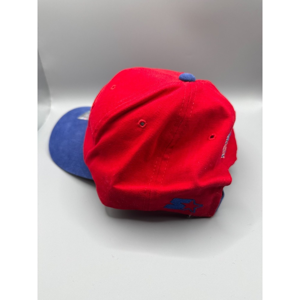 Vintage 90s New England Patriots Starter Pro Line Snapback Hat NFL Red Blue NEW - Picture 6 of 9